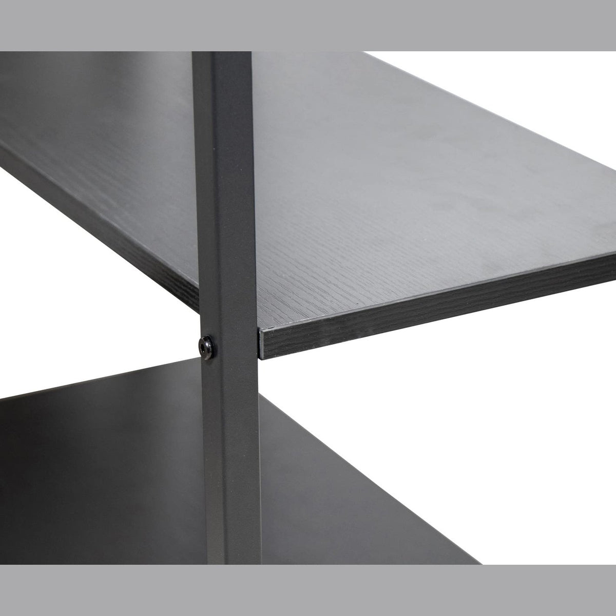 CLP Ocala Wooden Office Desk with Attached Shelf