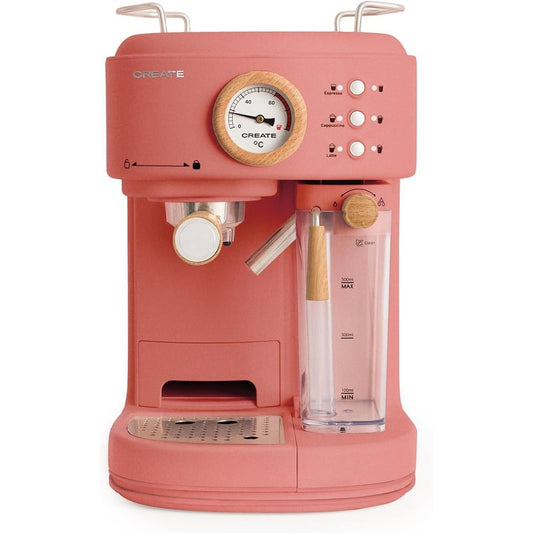 Create - Thera Matt ProEspresso Machine / Terracotta /1250W / 20bar