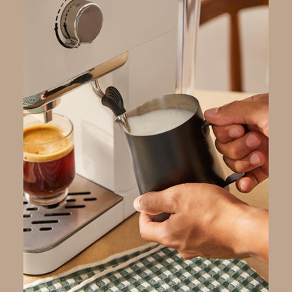 CREATE - Thera Classic Compact Espresso Machine – Semi-Automatic, 20 Bar, 1350 W - Cream White