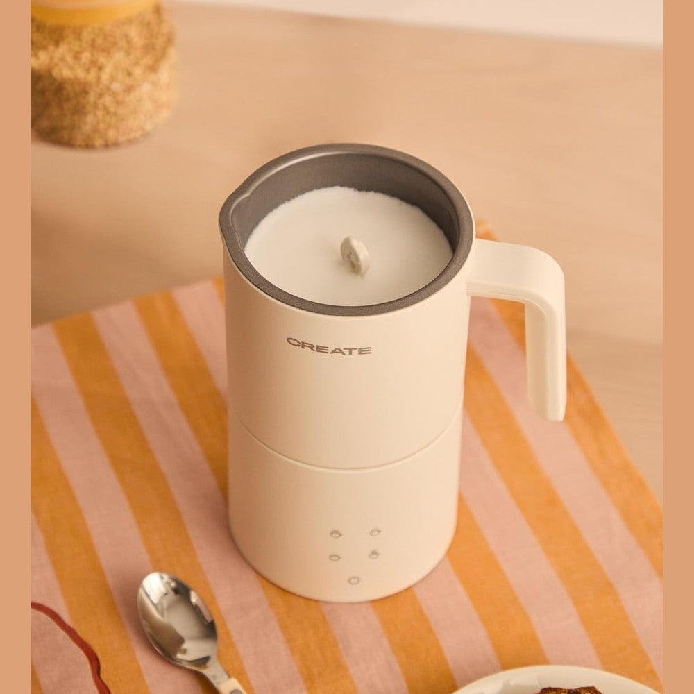 CREATE Electric Milk Frother with Touch Screen