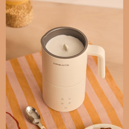 CREATE Electric Milk Frother with Touch Screen