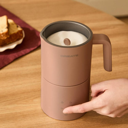 CREATE Electric Milk Mocha Frother with Touch Screen