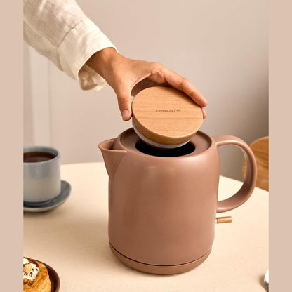 Create - Ceramic Electric Kettle 1 L / Mocha / 1200W