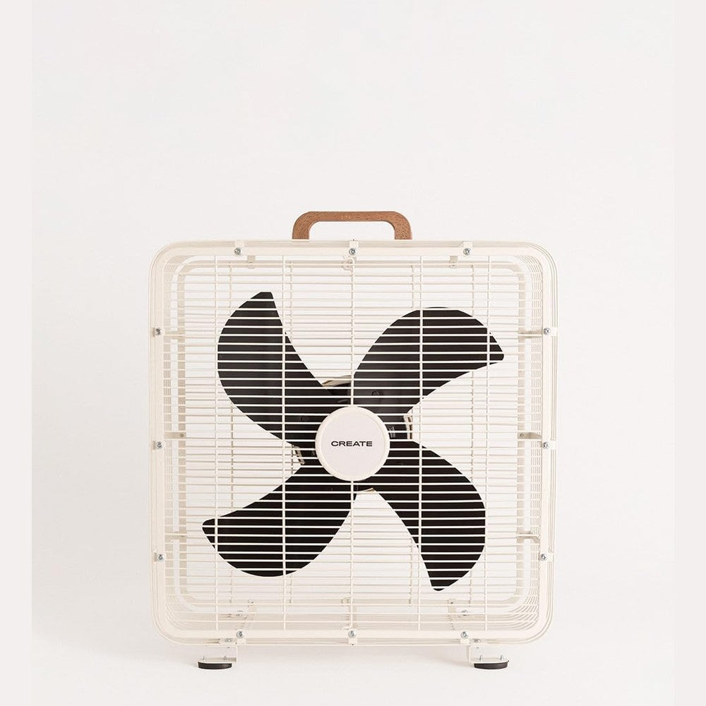 CREATE - Air Floor Box Industrial Floor Fan – 90W, White