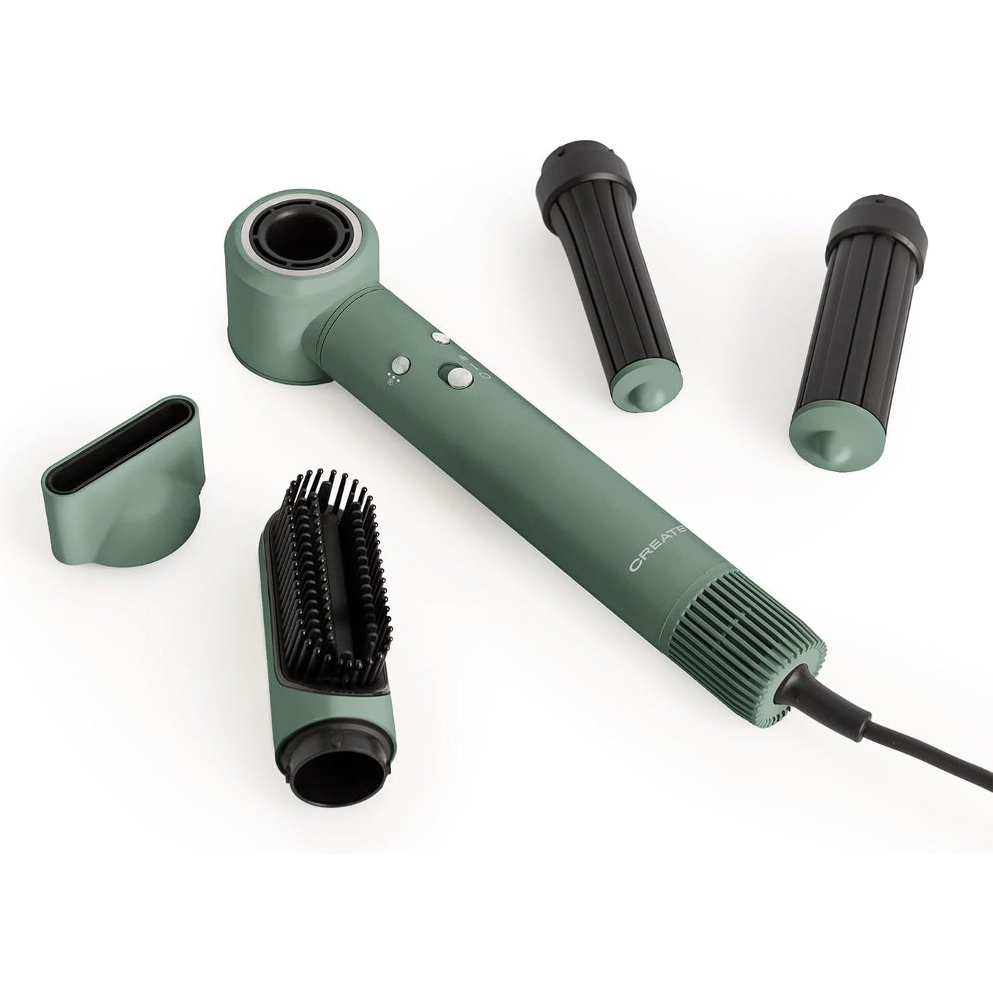 Create - ION STYLER PRO – 5-in-1 Professional Ion Air Dryer and Styling Brush | Sage Green