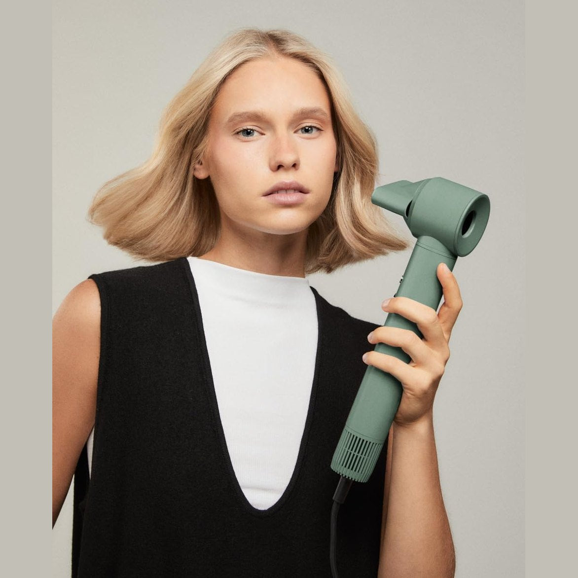 Create - ION STYLER PRO – 5-in-1 Professional Ion Air Dryer and Styling Brush | Sage Green