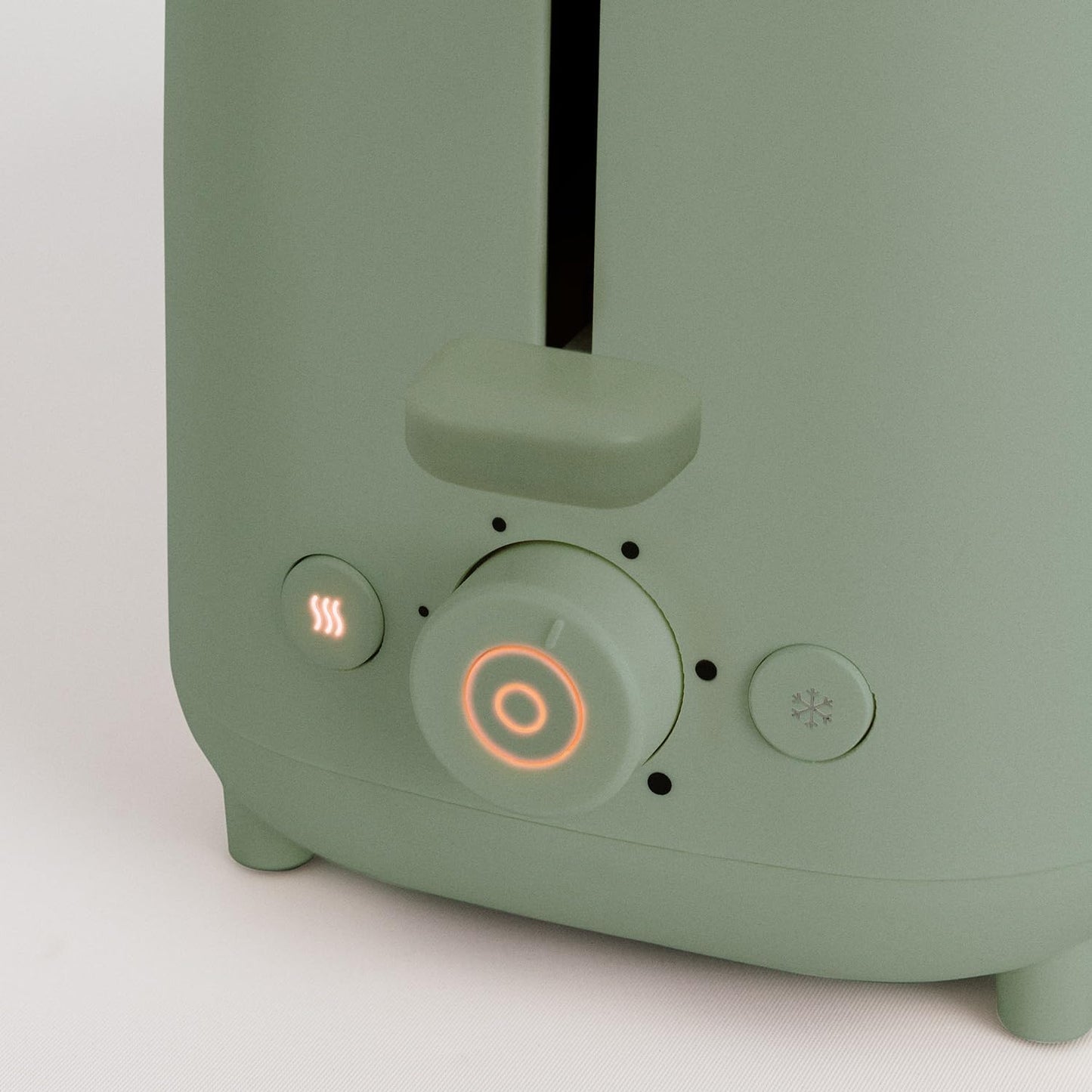 CREATE TOAST STUDIO Toaster - Sage Green 750W