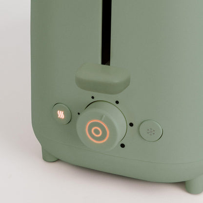 CREATE TOAST STUDIO Toaster - Sage Green 750W