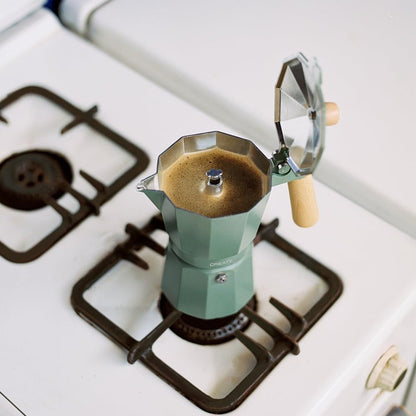 Create - THERA MOKA RETRO – Italian Coffee Maker  Sage