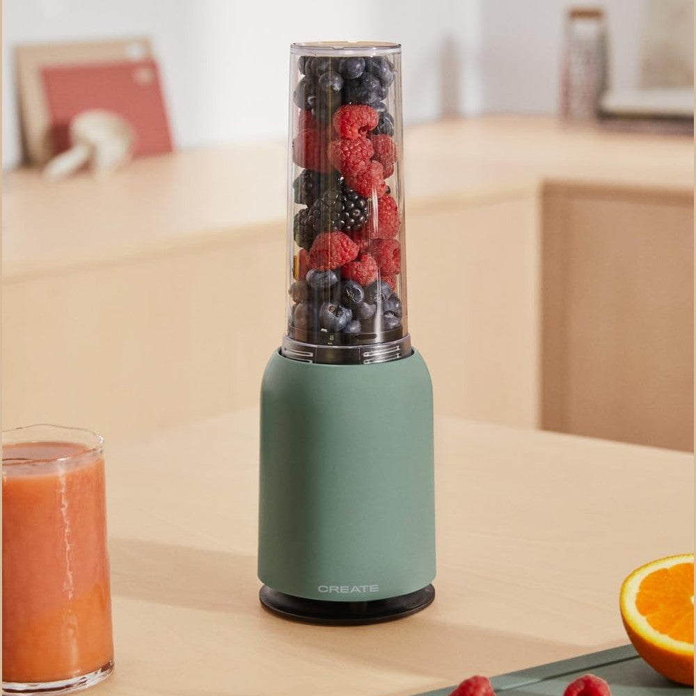 CREATE /MOI STUDIO Portable Blender - Sage Green Glass 400ml