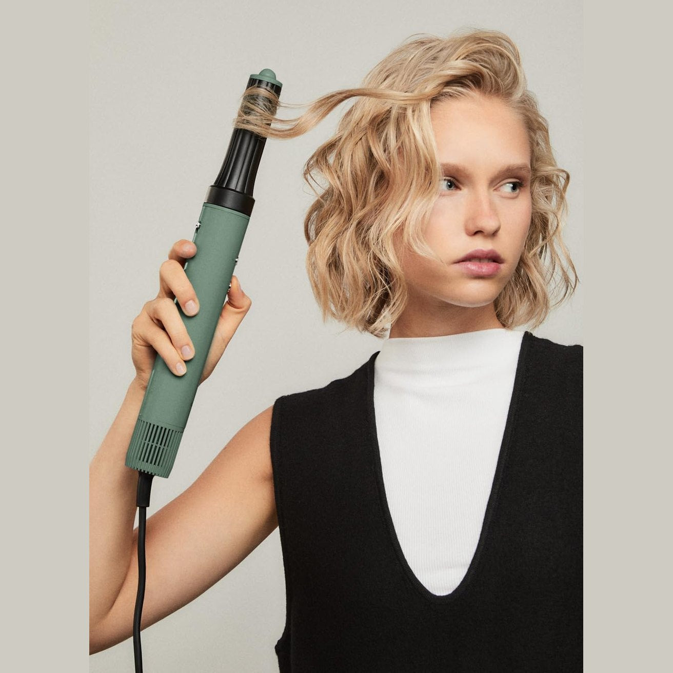 Create - ION STYLER PRO – 5-in-1 Professional Ion Air Dryer and Styling Brush | Sage Green