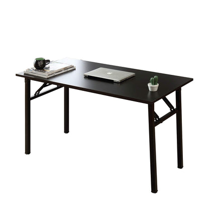 Sogesfurniture Folding Computer Desk with Particle Wood Chipboard Top