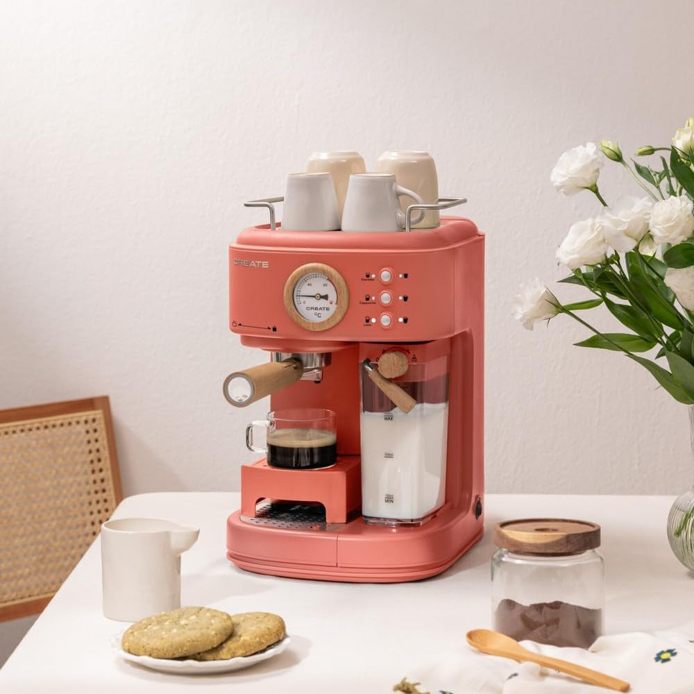 Create - Thera Matt ProEspresso Machine / Terracotta /1250W / 20bar