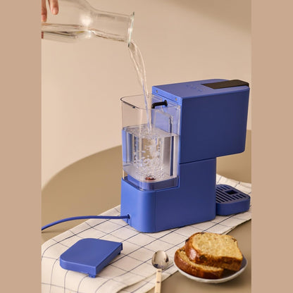 CREATE THERA STUDIO Multi-Capsule Espresso and Ground Coffee Machine in Cobalt Blue