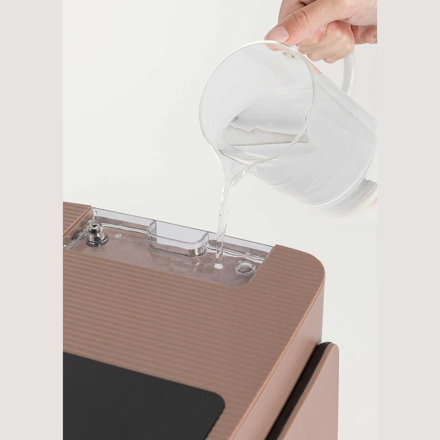 CREATE 4.2L Mist Oil-Free Hot Air Fryer with Mocha Water Steamer