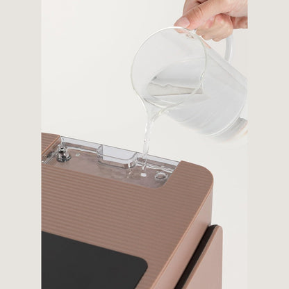 CREATE 4.2L Mist Oil-Free Hot Air Fryer with Mocha Water Steamer