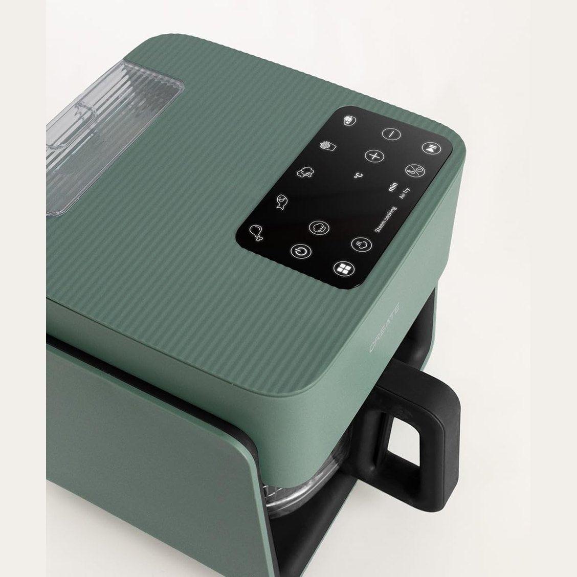 CREATE - Air Fryer Mist Oil Free Fryer 4.2 L with Steam Release – Sage Green