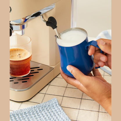 CREATE - Thera Classic Compact Espresso Machine – Semi-Automatic, 20 Bar, 1350 W - Sand