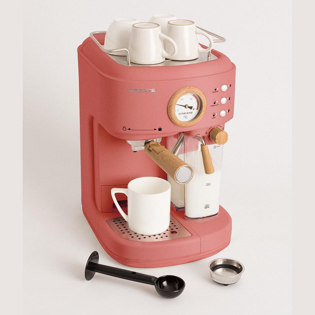 Create - Thera Matt ProEspresso Machine / Terracotta /1250W / 20bar