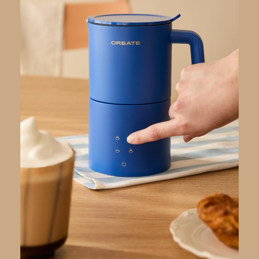 CREATE Electric Milk Frother Studio Pro - Cobalt Blue