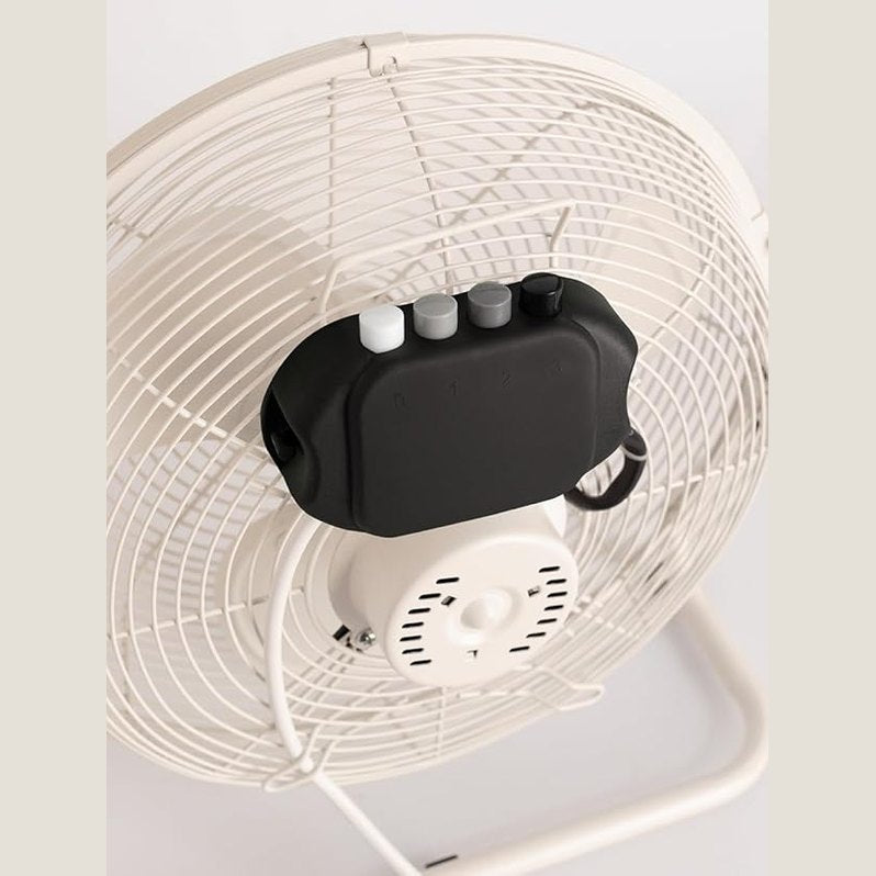 CREATE - AIR FLOOR RETRO – Sand Industrial Floor Fan (12")