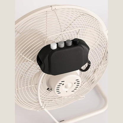 CREATE - AIR FLOOR RETRO – Sand Industrial Floor Fan (12")
