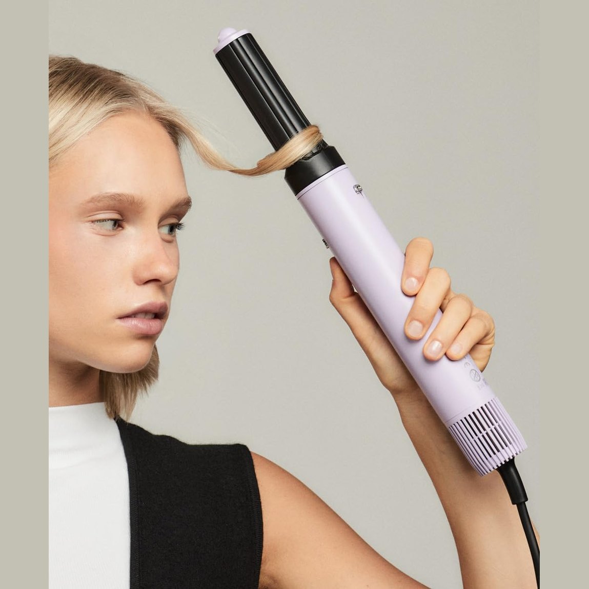 Create - ION STYLER PRO – 5-in-1 Professional Ion Air Dryer and Styling Brush | Purple