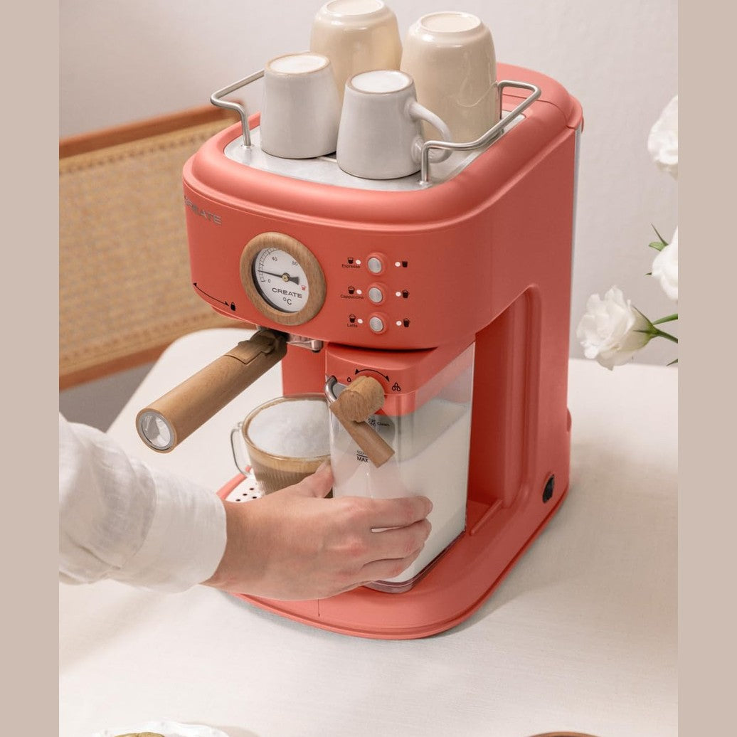 Create - Thera Matt ProEspresso Machine / Terracotta /1250W / 20bar