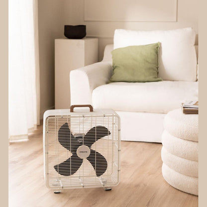 CREATE - Air Floor Box Industrial Floor Fan – 90W, White