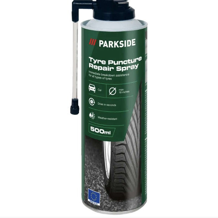 PARKSIDE - TIRE PUNCTION REPAIR SPRAY 500ML