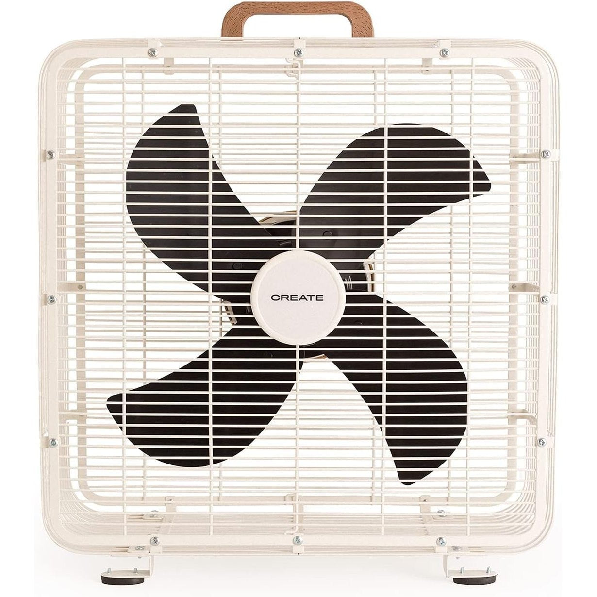 CREATE - Air Floor Box Industrial Floor Fan – 90W, White