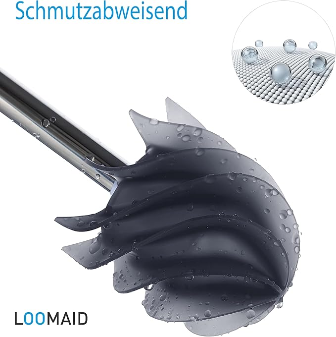 Loomaid - Silicone Toilet Brush