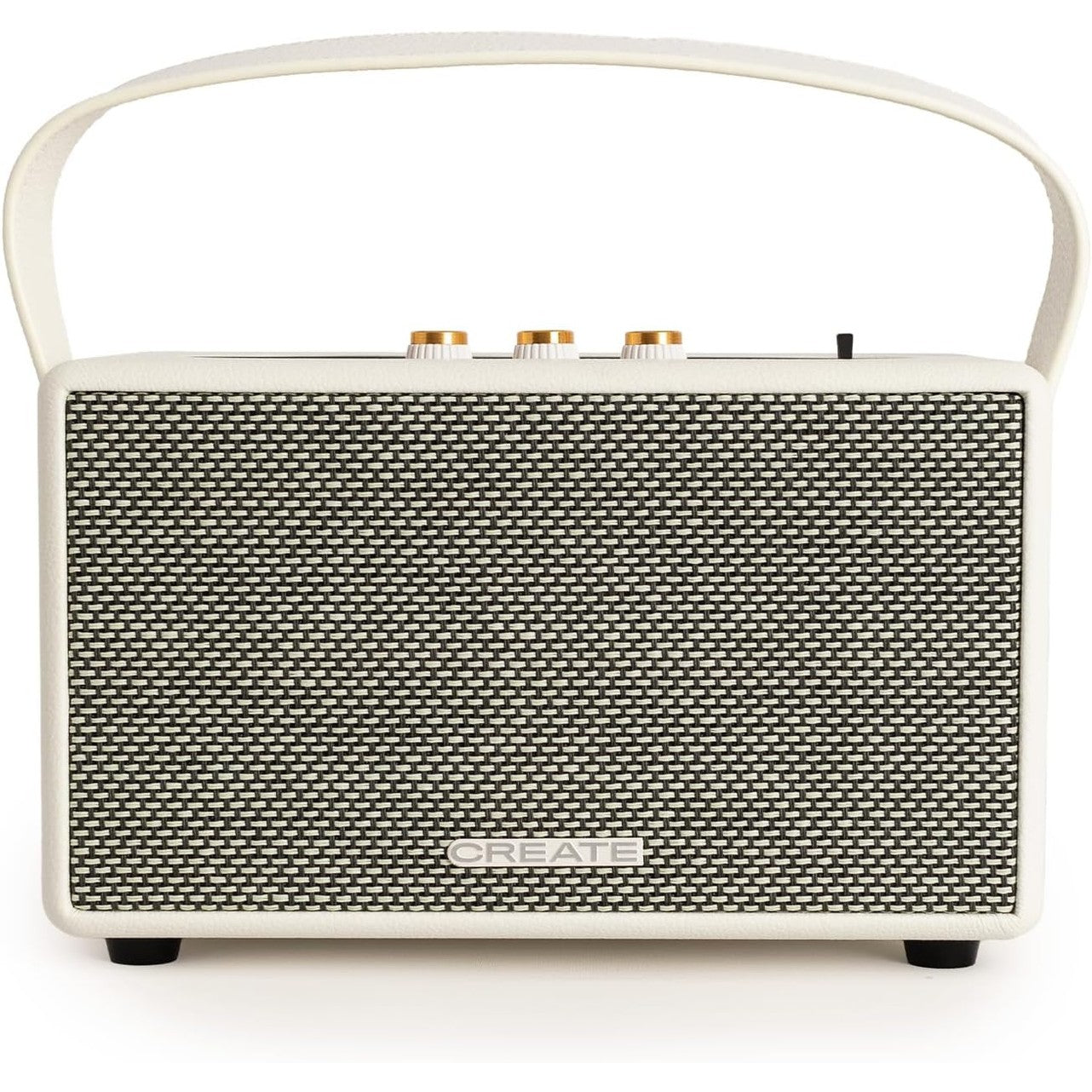 CREATE - Retro Portable Speaker – Bluetooth, USB and AUX (Black, 40W)