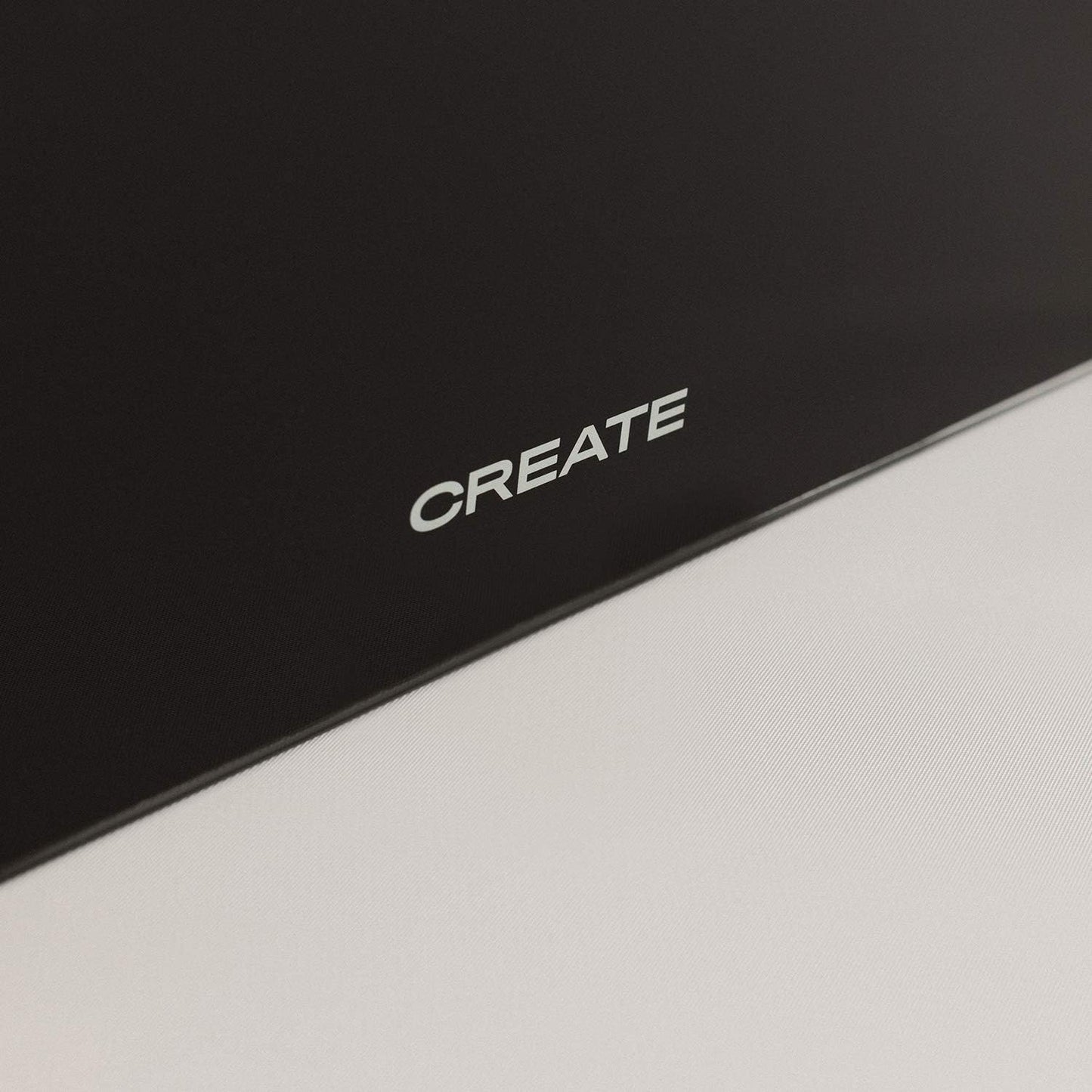 Create - Warm Towel Cristal – Electric Glass Towel Rail with WiFi, Black