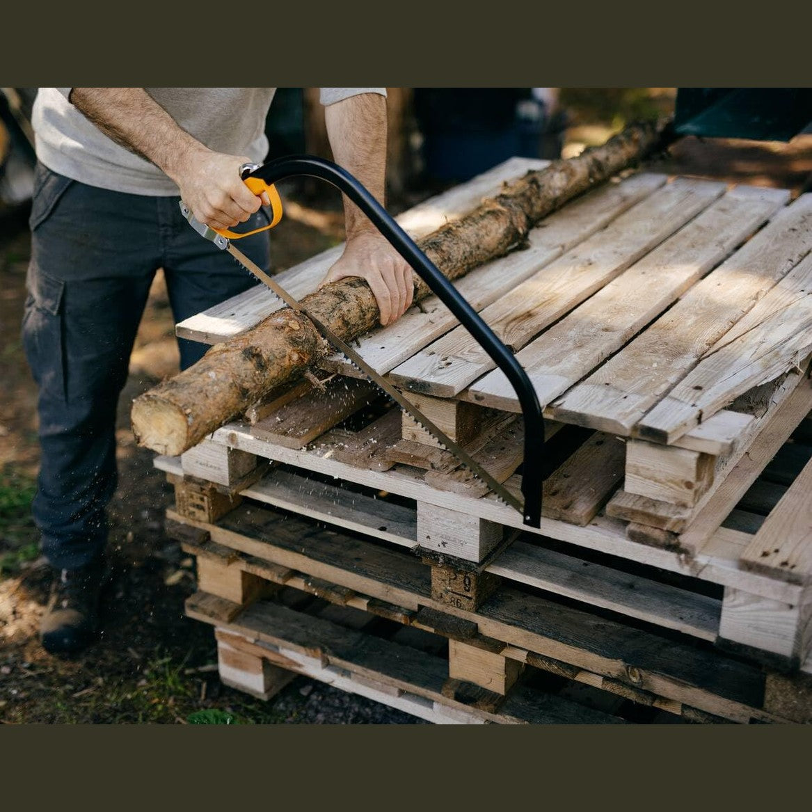 Fiskars Bow Saw SW31 for Heavy Stems and Thicker Branches