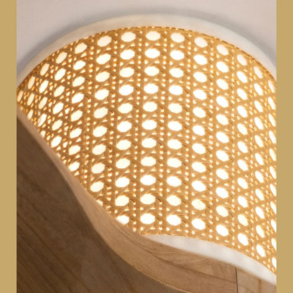 CREATE WindCalm Rattan Ceiling Fan with Remote Control