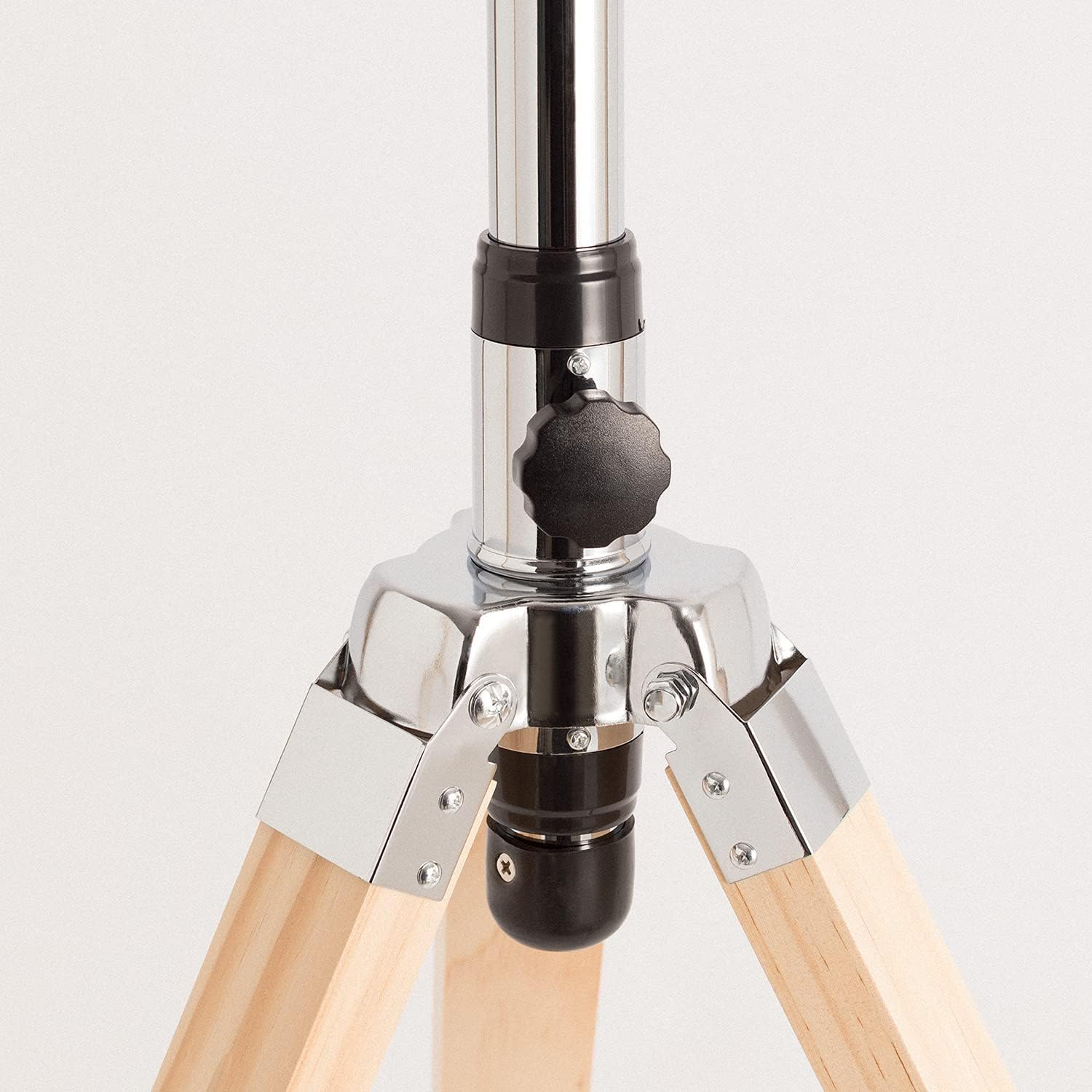 CREATE - AIR TRIPOD RETRO – 50W Standing Fan (Red / Chrome)