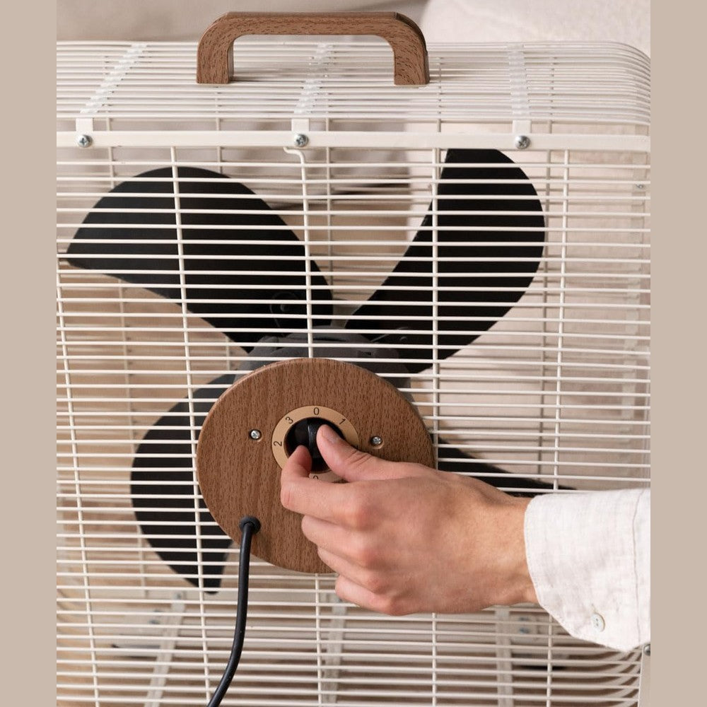 CREATE - Air Floor Box Industrial Floor Fan – 90W, White