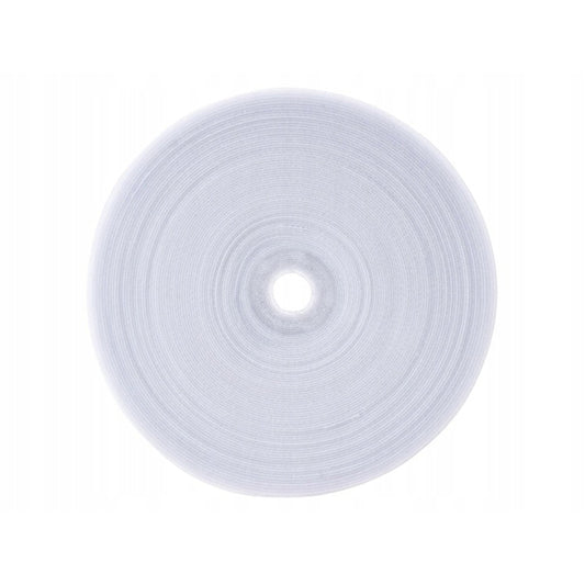 White round plastic cable ties from Parkside, ideal for cable management