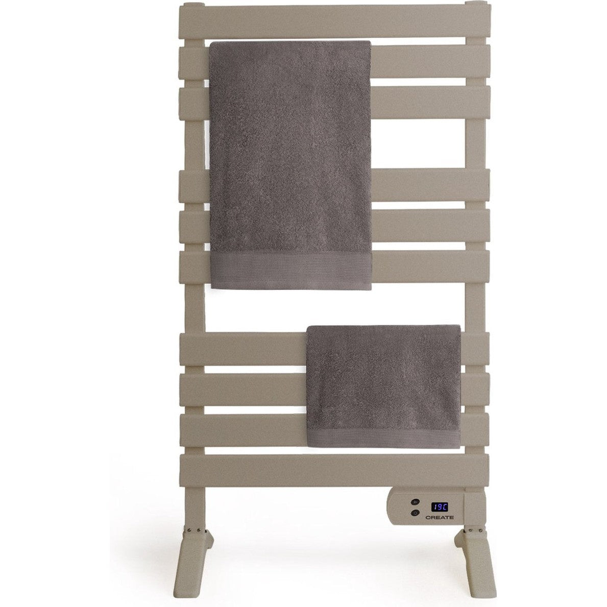 Create - Warm Towel 500 W Electric Bathroom Radiator Grey