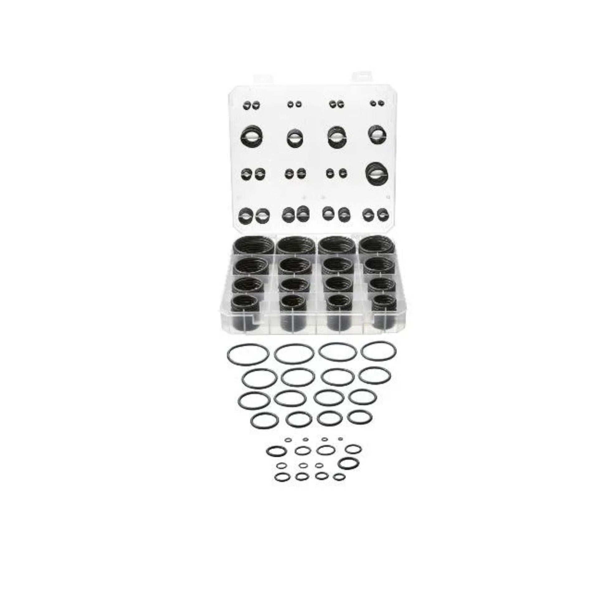 Parkside O-Ring Seal Kit with 419 assorted rubber seals packed in a practical case