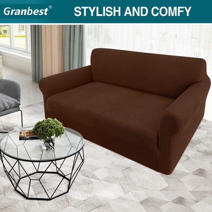 Granbest High Stretch Sofa Cover 2 Seater