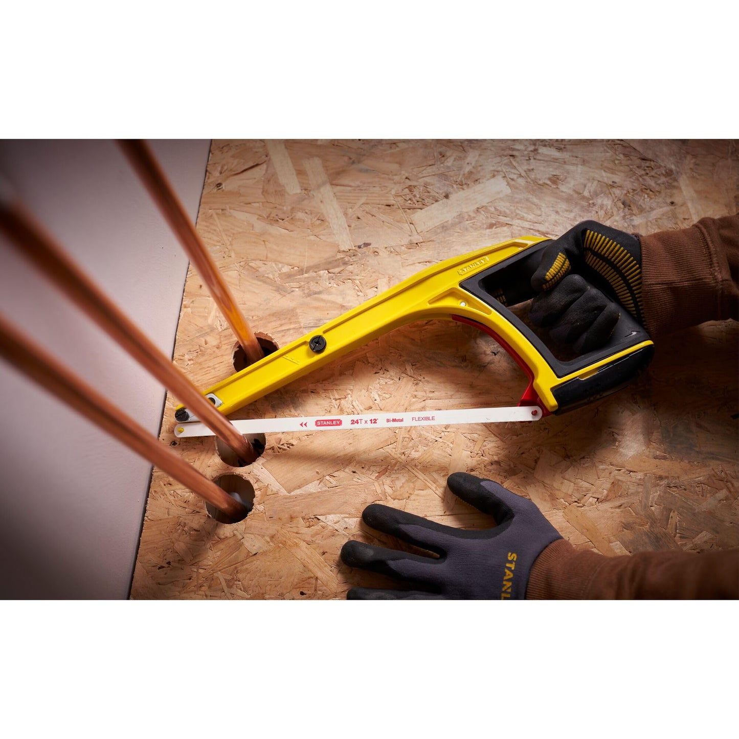 Stanley Fatmax 5-in-1 Hacksaw for Heavy Duty Cutting