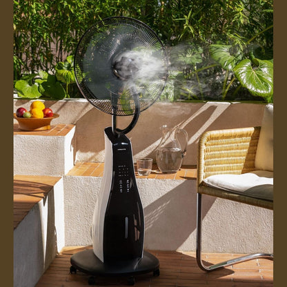 CREATE Air Mist Oscillating Fan - Ultra-Quiet 90W