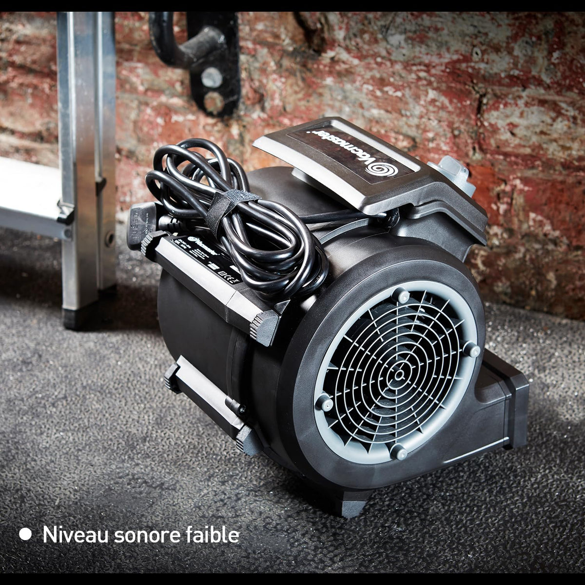 Vacmaster Silent Bike Fan Dryer Mat Cool Black