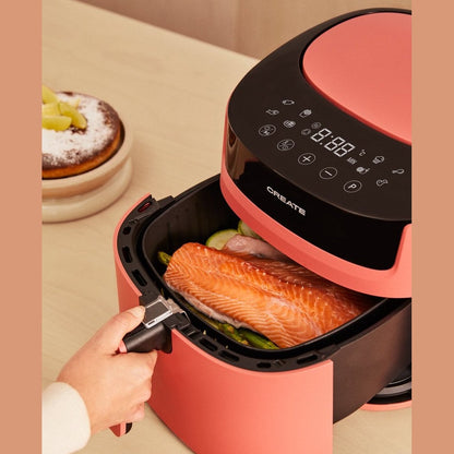Create - Large Pro AirFryer - 6.2l Oil-free Fryer / 1800 W /Terracotta