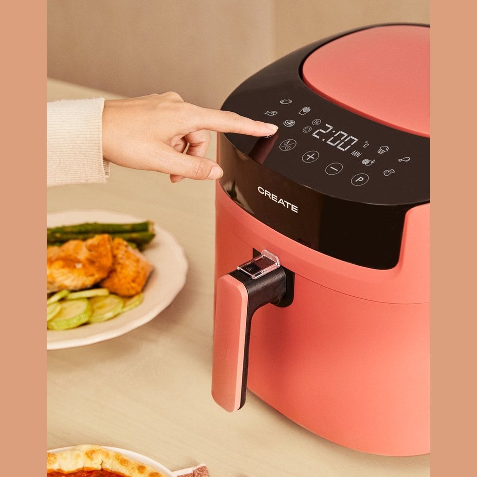 Create - Large Pro AirFryer - 6.2l Oil-free Fryer / 1800 W /Terracotta