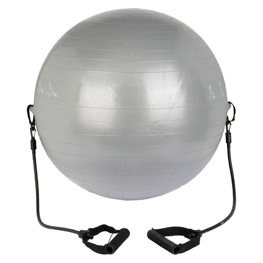 Crivit - Gymnastics Ball  Ø 65 Cm (With Straps)