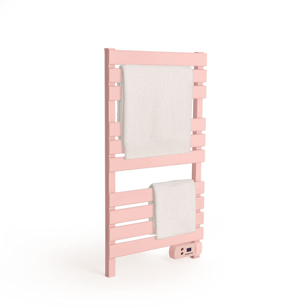 CREATE /WARM TOWEL 500W / Electric Towel Rack Pink/Energy Saving, Ultra Slim, Thermostat Electric Towel Rack
