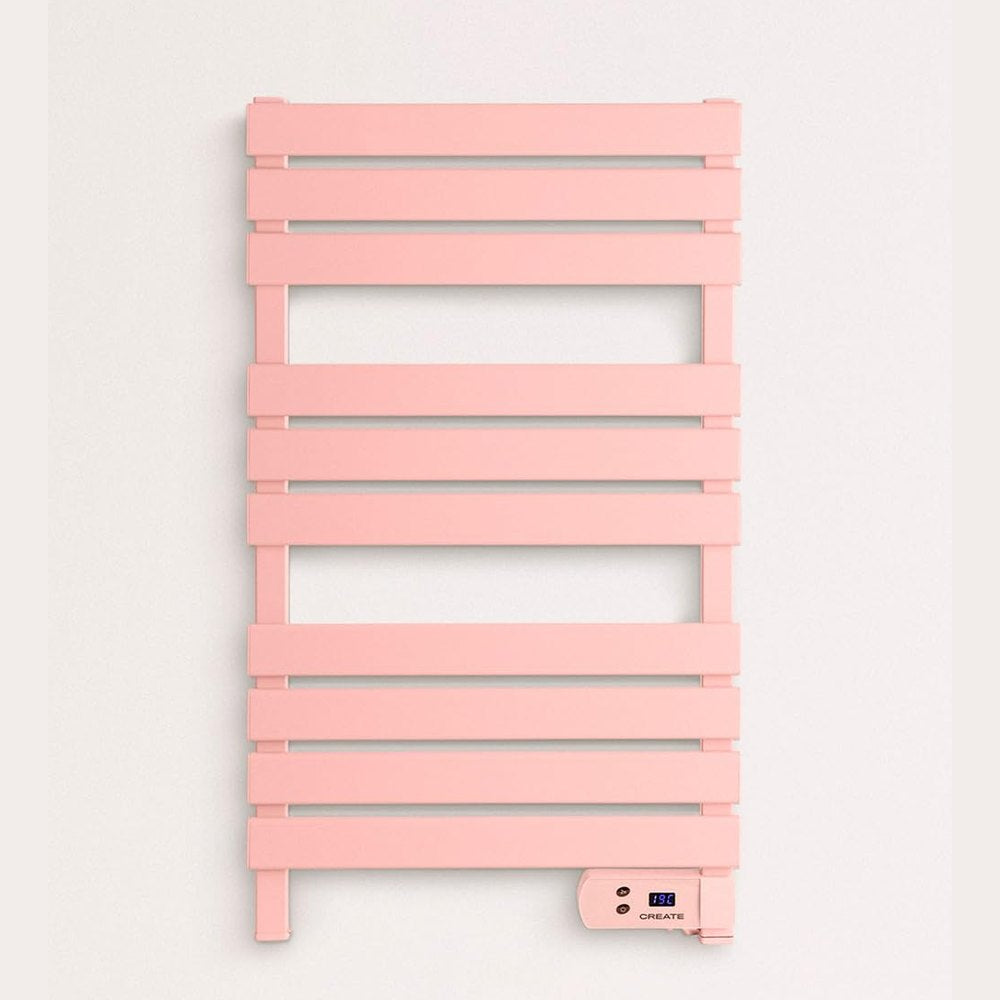 CREATE /WARM TOWEL 500W / Electric Towel Rack Pink/Energy Saving, Ultra Slim, Thermostat Electric Towel Rack